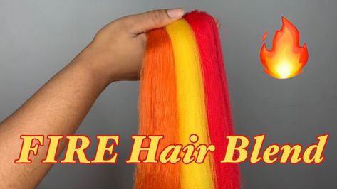 Red And Orange Knotless Braids, Red Attachment Braids, Black And Red Ombre Braids, Red And Orange Box Braids, Color 350 And Orange Braids, Ginger Braiding Hair Blend, Mix Braiding Hair Colors, Mixing Braiding Hair Colors Ginger, Red And Orange Braids