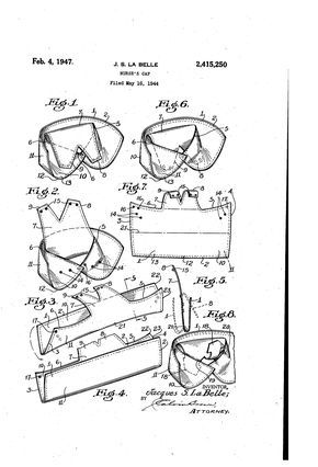 Patent US2415250 - Nurse's cap - Google Patents Nurse Hat Pattern, History Of Nursing, Vintage Nursing, Nurse Dress Uniform, Perspective View, Nursing Pins, School Application, Sunset Blvd, Chef Clothes