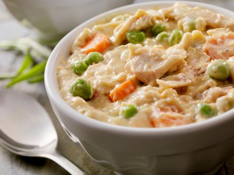 Chicken ? la King, Diced chicken in a cream sauce with fresh vegetables- Photographed on Hasselblad H3D2-39mb Camera Chicken Ala King, Chicken A La King Recipes, Ala King, Pot Pie Soup Recipe, Creamy Chicken Dish, Panini Recipes Chicken, Chicken A La King, Slow Cooked Chicken, Crockpot Recipe