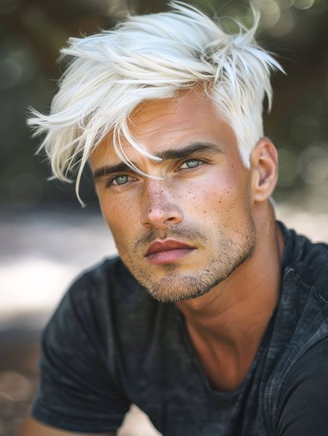 Lavender Grey Hair, Top Haircuts For Men, Welsh Football, Men Blonde Hair, Platinum Blonde Hair Color, Mens Hair Colour, Honey Brown Hair, Latest Hair Color, Warm Skin Tone