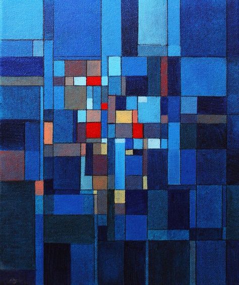 Liam Hennessey Mondrian Art, Quilt Modernen, Abstract Geometric Art, 수채화 그��림, Buy Paintings, Geometric Art, Fabric Art, Abstract Watercolor, Modern Quilts