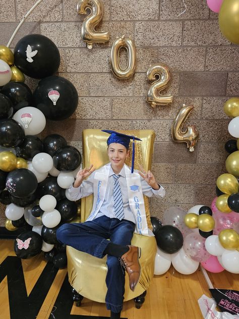 Happy graduation from 5th grade Ian!! Now I have a middleschooler 😳 5th Grade Promotion Ideas, 5th Grade Graduation Ideas, 5th Grade Graduation, Happy Graduation, 6th Grade, 5th Grades, 5th Grade, On Instagram, Quick Saves