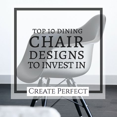 Top 10 Dining chair designs to invest in | Create Perfect | Luxury Interior Design | London UK Office Gaming Chair, Classic Dining Chair, Interior Design London, Chair Designs, Latest Interior Design, Community Boards, Dining Chair Design, Take A Seat, Interior Projects