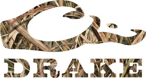 Drake Logo Decal Duck Hunting Decals, Drake Logo, Duck Hunting Boat, Drake Waterfowl, Hunting Decal, Waterfowl Hunting, Quack Quack, Bird Hunting, Silhouette Stencil