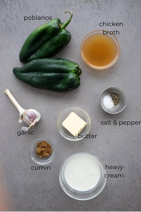 Roasted Poblano Cream Sauce, Roasted Poblano Sauce, Poblano Pepper Sauce, Poblano Cream Sauce, Poblano Sauce, Roasted Poblano, Poblano Peppers, Dinner Plans, Dinner Meal Prep