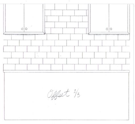 offset one third Handmade Subway Tile, Subway Tile Patterns, 12x24 Tile, Subway Backsplash, Subway Tiles Bathroom, Tile Layout, Subway Tile Kitchen, Classic Tile, Subway Tile Backsplash