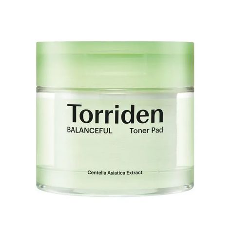 Torriden - Balanceful Cica Toner Pad | YesStyle Torriden Toner Pad, Yesstyle Products, Skincare Organiser, Korean Toner, Toner Pads, Exfoliating Pads, The Face Shop, Skin Prep, Skin Care Brands