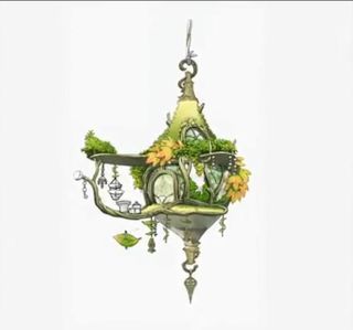 Fairy Village Concept Art, Fairytale Concept Art, Ffxiv Concept Art, Fairy House Concept Art, Fantasy House Concept Art, Fantasy House Concept, House Concept Art, House Tree, Floating Garden