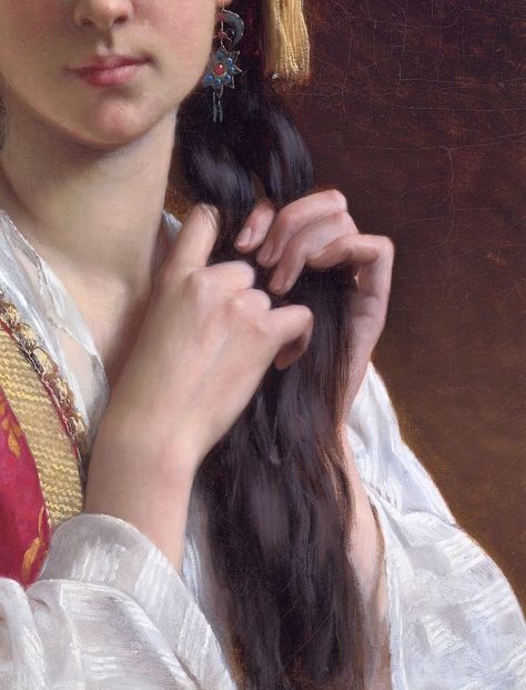 moerae: “Day Dreams (detail) Charles-Amable Lenoir ” Charles Amable Lenoir, Rennaissance Art, Beauty In Art, Classic Paintings, Historical Art, Old Paintings, Aesthetic Painting, Ethereal Art, Classical Art