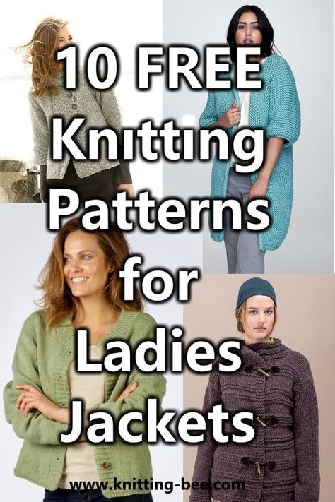 Knitting Women Sweater Jackets, Easy Knitting Cardigan Patterns Free, Ladies Knitting Patterns Free, Free Aran Knitting Patterns For Women Coats & Jackets, Ladies Knitting Patterns Free Cardigans, Double Knitting Patterns Free Ladies, Women’s Knitted Cardigan Patterns, Plus Size Sweater Patterns Free Knitting, Knitted Jackets Women Pattern Free