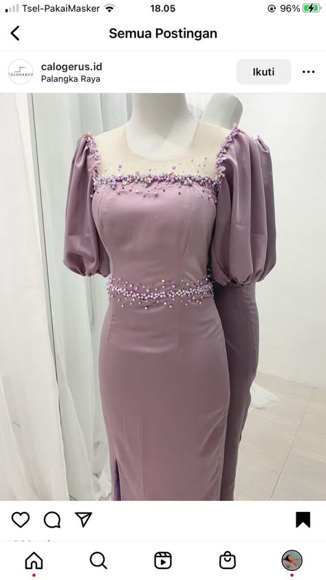 Bridesmaid Non Hijab, Dress Payet, Model Payet, Dress Natal, Kebaya Bridesmaid, Model Dress Kebaya, Braidsmaid Dresses, Batik Dress Modern, Kebaya Modern Dress