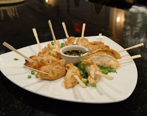 Hors d'oeuvres: difficult to spell, easy to eat. 😂 But seriously though, isn't cocktail hour the best part of a wedding? Food pictured: fried dumplings.  Food made and served at the Miller Place Inn  #longislandwedding #longislandweddings #longislandweddingvenue #weddinginspo #weddingideas #wedding #weddingvenue #newyorkweddingvenue #nyweddingvenue #liweddings #theknot #theknotweddingvenue #bridesoflongisland #longislandbride #longislandbrideandgroom #weddingfood #horsdoeuvres #cocktailhour Wedding Cocktails Recipes, Wedding Hors D'oeuvres, Ny Wedding Venues, New York Wedding Venues, Fried Dumplings, Long Island Wedding, Hors D'oeuvres, Menu Ideas, Wedding Cocktails