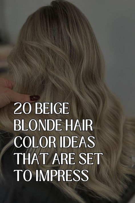 Whether you want to embrace warm golden hues or cool ashy tones, there’s a beige-blonde shade for everyone.
From balayage to striking highlights, enhance your strands and enjoy blonde moments that will have a long-lasting impact.
Here are 20 beige blonde hair color ideas that will make you blonde today, and envied tomorrow. Warm Golden Blonde Hair, Beige Hair Color, Beige Blonde Hair Color, Beige Blonde Balayage, Cool And Warm Tones, Beige Blonde Hair, Beige Hair, Blonde Moments, Golden Blonde Hair