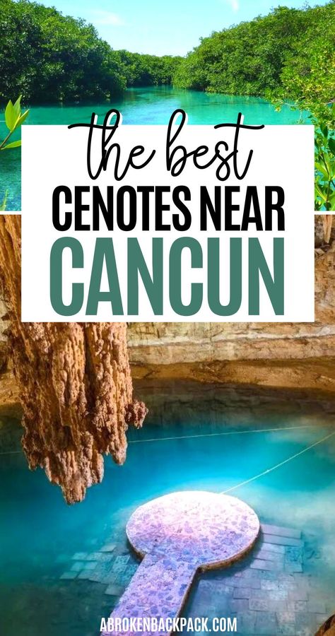 Are you looking for the BEST cenotes around Cancun? These cenotes near Cancun will make you want to stay there longer! From cool family-friendly cenotes and off-the-beaten-path cenotes, there’s a reason why cenotes are one of the best things to do in Mexico. Cancun is one of the best places to explore in Mexico. To read more, click the pin! Cenotes Cancun, Things To Do In Mexico, Mexico Cancun, Underground Caves, Places To Explore, Puerto Morelos, Long Term Travel, Move Abroad, Stone Path