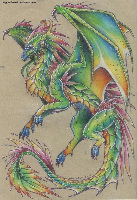 Wings Fantasy Art, Fire Wings, Dragon C, Cute Dragon Drawing, Tattoo Dragon, Dragon Fire, Wings Of Fire Dragons, Dragon Sketch, Trendy Tattoo