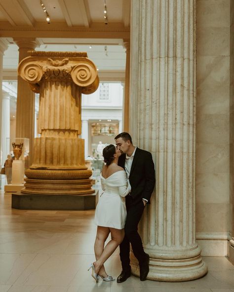 Shoots like this are always my favorite, I got to run around Central Park + the MET with Daniella & Anthony for the their engagement photos and we had such a fun time talking about movies, broadway, and many other little things 🤍 These are just a few of the many photos 🕊️ #newyorkphotographer #nycwedding #nycphotographer Central Park Engagement Photos, Engagement Shoot Ideas, Park Engagement Photos, Nyc Engagement, Nyc Wedding, Fun Time, Shoot Ideas, Engagement Photo, Central Park