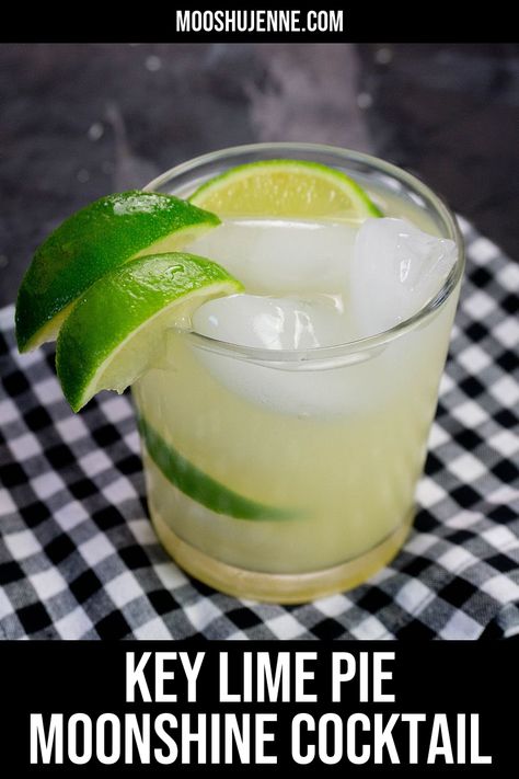 This key lime pie moonshine cocktail is like drinking key lime pie on a hot summer day. With that moonshine it has that earthy kick with a sour punch. Key Lime Pie Moonshine Recipe, Key Lime Moonshine Recipe, Moonshine Cocktails, Sour Punch, Moonshine Recipe, Weekend Recipes, Kid Friendly Drinks, Pineapple Drinks, Lime Cream