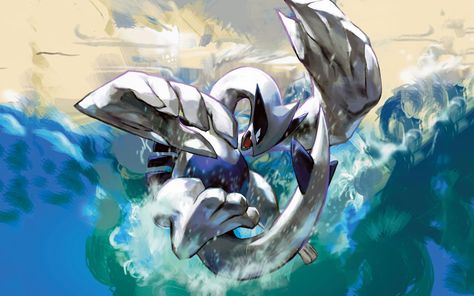 Lugia Pokemon, Realistic Pokemon, Pokémon Team, Pokemon Lugia, Pokemon Original, Art Pokemon, Mega Pokemon, Cool Pokemon Wallpapers, Pokemon Universe