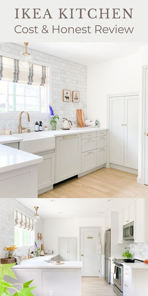 Best Ikea Kitchen Cabinets, Kitchen Cabinets For A Small Kitchen, Ikea Kitchen Review, Ikea Kitchen Sektion Ideas, Ikea Kitxhen, Ikea Litchen, Sektion Ikea Kitchen, Sektion Cabinets Hack Kitchen, Ikea Apartment Kitchen