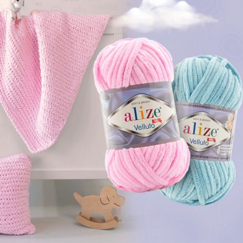 Soft texture, velvety shine! Alize Velluto is a perfect choice for baby blankets, toys, and winter projects. Its texture is so comforting, it's like therapy just to touch it! 💕✨ #AlizeVelluto #VelvetYarn #SoftTouch #Handmade #KnittingLove #hobbyshopycom #yarnsale #knittinginspiration #colorfulyarn #crochetinspiration #yarnaddict #yarnlove #crochetlove #handmadelove #crochet #knittingsofinstagram #knitknitknit #yarnlife #yarnasmr #crochêterapia #ovillos #tejer #crochetera #crochethérapie #cr... Winter Projects, Yarn For Sale, Winter Project, To Touch, Gift List, Knitting Inspiration, Soft Texture, Baby Blankets, Soft Textures