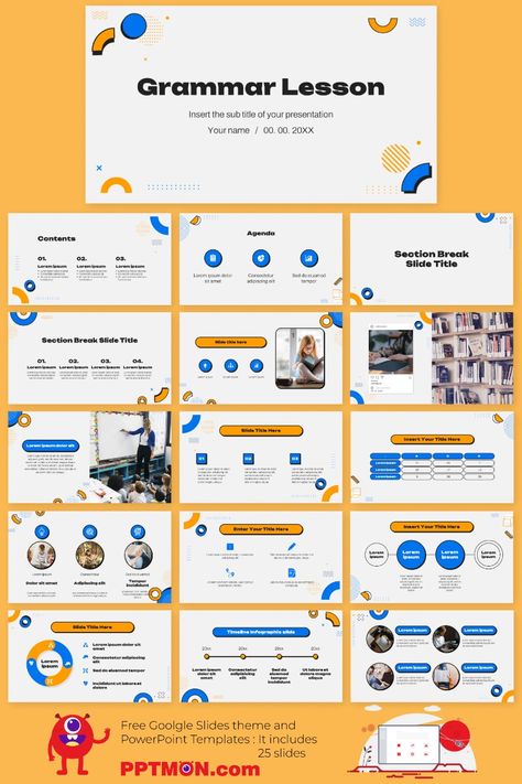 Grammar Lesson Presentation Design for Free Google Slides Themes and PowerPoint Templates

#Grammar, #Lesson, #Education, #Teacher, #Student, #Geometric, #Class, #School, #Language, #GoogleSlides, #GoogleSlidesTemplates, #FreeGoogleSlidesTemplates, #SlidesTemplates, #Theme, #FreePowerPointTemplates, #Presentation, #Design, #PPTMON, #PowerPoint

Powerpoint design, Powerpoint templates, Google slides, Google slides theme, Google presentation, Free powerpoint background, Presentation design Background Presentation, Theme Powerpoint, Spelling And Handwriting, Educational Illustration, Design Powerpoint, Classroom Newsletter, Presentation Backgrounds, Powerpoint Background, Learn To Spell