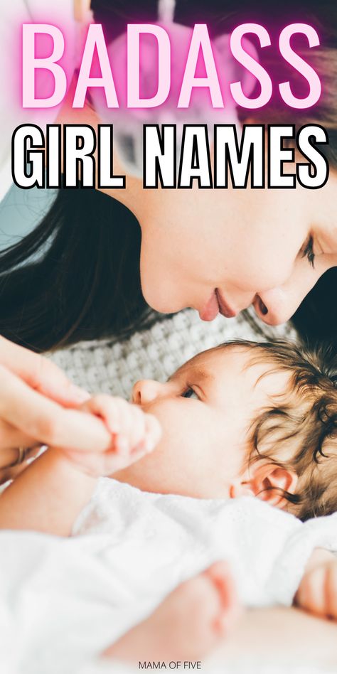 Check out this list of girl names that are tough! You'll love these badass names for girls! Powerful Women Names, Powerful Names For Women, Badass Names For Girls, Badass Female Names, Badass Names For Women, Powerful Female Names, Strong Female Names, Bad Girl Names, Top 100 Girl Names