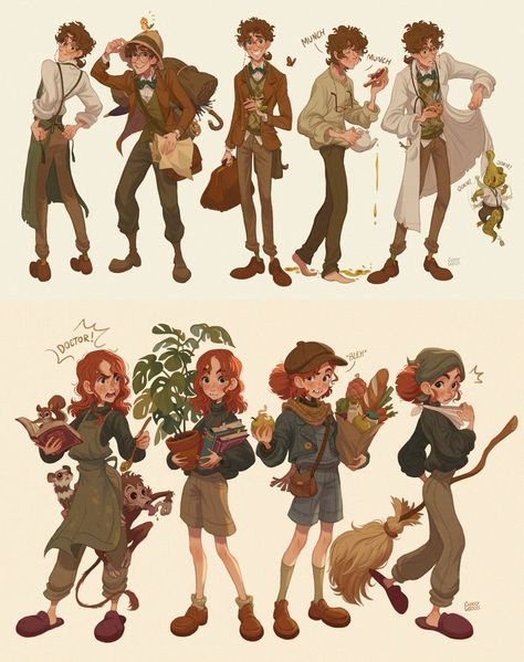 Comic Format, Visual Development, Cartoon Character Design, Character Design References, Sense Of Humor, Narnia, Veterinarian, Art Reference Poses, Fantasy Character Design