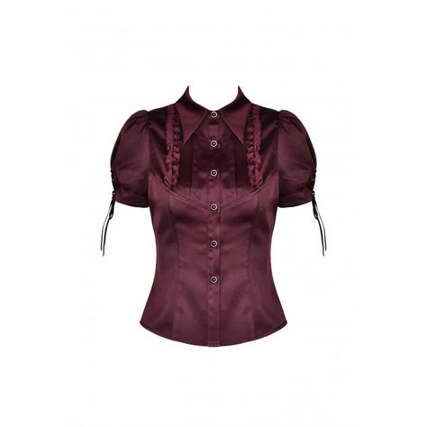 Dark Red Clothes, Black Blouse Outfit, Wine Red Blouse, Dark Red Top, Red Black Outfit, Dark Red Blouse, Satin T Shirt, Wine Outfit, Red And Black Outfits