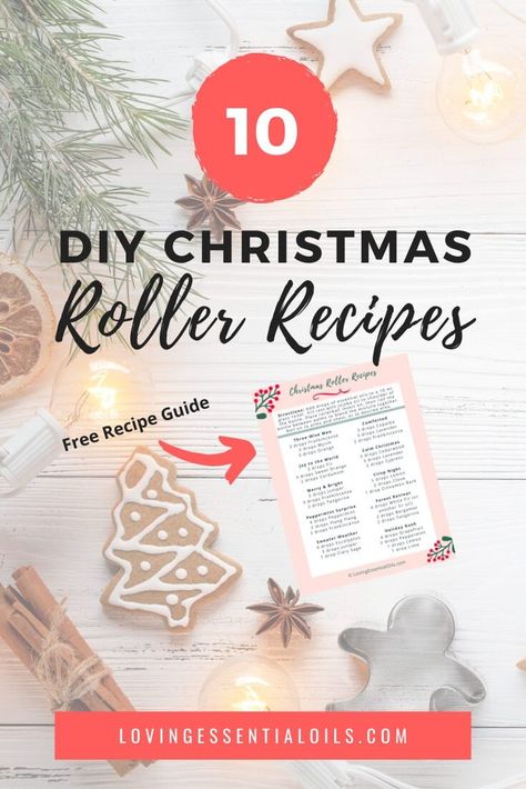 Christmas Roller Blends, Christmas Essential Oil Roller Blends, Winter Essential Oil Roller Blends, Essential Oil Rollerball Recipes, Essential Oil Roller Recipes, Christmas Room Spray, Essential Oil Rollers, Perfume Blends, Roller Bottle Recipes