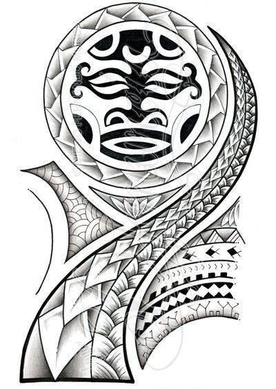 Polynesian 3/4 sleeve 02-A by dfmurcia on deviantART Polynesian Tattoo Sleeve, Ta Moko Tattoo, Polynesian Tattoos Women, Maori Tattoos, Polynesian Tattoo Designs, Maori Patterns, Marquesan Tattoos, Maori Tattoo Designs, Samoan Tattoo