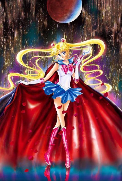 𝒮𝒶𝒾𝓁𝑜𝓇 𝑀𝑜𝑜𝓃 𝒢𝒶𝓁𝓁𝑒𝓇𝓎 on Twitter: "The new art is very beautiful I want it to be Figuarts Zero.🤭 #SailorMoon… " Moon Museum, Naoko Takeuchi, Series Poster, Sailor Moon Fan Art, Moon Princess, Princess Serenity, Sailor Moon Manga, Sailor Moon Wallpaper, Sailor Moon Character