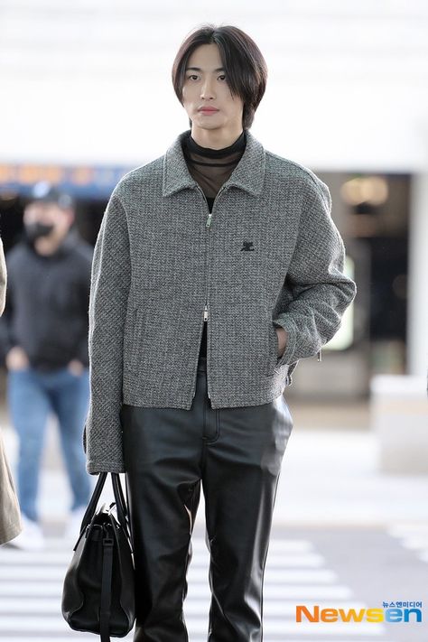 My Only Love Song, Seonghwa Ateez, Incheon Airport, Airport Fashion, Incheon, Airport Style, My Only Love, Fitness Inspo, Chic Outfits