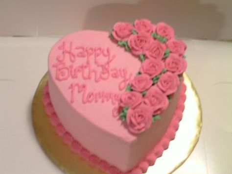 pretty- maybe 21st birthday cake? 21st Birthday Heart Cake, Heart Shaped Cakes 21 Birthday, 21st Birthday Cake Heart Shape, Girly Heart Shaped Cake, 50th Birthday Celebration Ideas, Lambeth Heart Cake, Heart Cakes, Mothers Day Cake, Heart Shaped Cakes