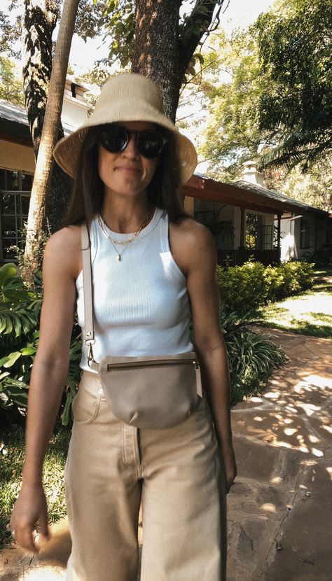 Safari Outfit Women, Africa Safari Clothes, Mom Outfits Spring, Natalie Borton, Africa Outfits, South Africa Fashion, Safari Outfit, Safari Outfits, Black Button Up Shirt