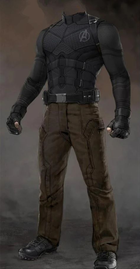 Futuristic Army Uniform, Vigilante Outfits Male, Super Hero Suit Designs, Hunter Outfit Men, Sci Fi Outfits Character Concept, Body Guard Outfit, Military Uniform Concept Art, Bucky Mask, Vigilante Suit Design