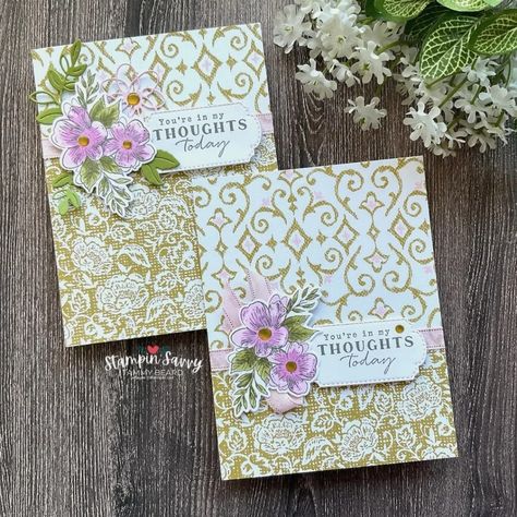 POETIC EXPRESSIONS SUITE: Four Sweet & Thoughtful Cards! Thoughtful Expressions, Thoughtful Cards, You're In My Thoughts, Paper Crafting Projects, Stampin Pretty, Cards Flowers, Stampin Up Christmas Cards, Social Media Accounts, Stampin Up Christmas