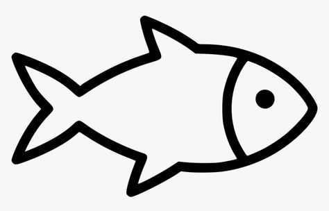 Fish Clip Art Black And White, Fish Images Clip Art, Fish Clipart Black And White, Fish Drawing For Kids, Picture Outline, Fish Black And White, Fish Clip Art, Black And White Fish, Fish Image