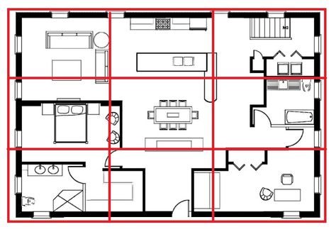 How to Determine Your Home's Feng Shui Directions | Red Lotus Letter Feng Shui House Layout, Feng Shui Floor Plan, Feng Shui For Beginners, Feng Shui Directions, Bedroom Feng Shui, Feng Shui Kitchen, Feng Shui Bedroom Tips, Feng Shui Rules, How To Feng Shui Your Home