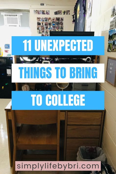 unexpected things to bring to college Dorm Must Haves For Guys, College Dorm Guys, Dorm Essentials List For Guys, College Dorm Checklist For Guys, Boy Dorm Room Ideas Colleges, Boys Dorm Room Ideas, Things To Bring To College, Boy College Dorms, College Dorm Room Ideas For Guys