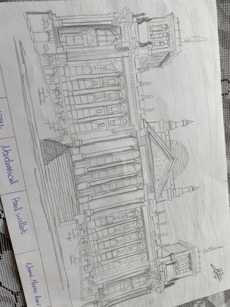 Neoclassical Art Sketch, Neoclassical House Drawing, Neoclassical Architecture Drawing, Neoclassical Architecture Sketch, Neoclassical Architecture House, Neoclassical Art, Neoclassical House, Architectural Sketches, Neoclassical Architecture