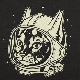 AstroCat Astro Cat, Silkscreen Design, Wal Art, Astronaut Space, Geniale Tattoos, Space Cat, 영감을 주는 캐릭터, Cat T, Cat Tattoo