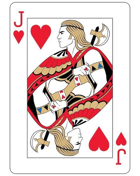 Hebrew Poster, Queen Of Hearts Card, Jack Of Hearts, Playing Cards Art, Art Studio Design, Playing Cards Design, Classic Card, Fashion Illustration Sketches, Poker Cards