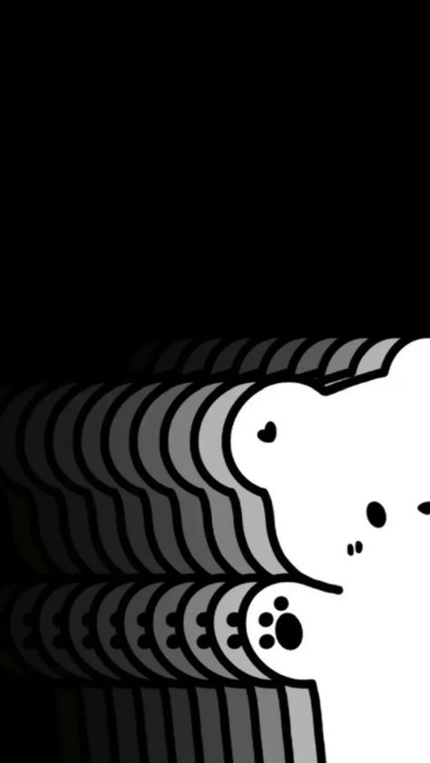 Dark Cute Wallpapers Aesthetic Cartoon, Bear Black Wallpaper, Black Bear Wallpaper, Black Wallpaper Cute, Baby Pink Wallpaper Iphone, Wallpaper Wa, Wallpaper Iphone Disney Princess, Goth Wallpaper, Abstract Wallpaper Backgrounds