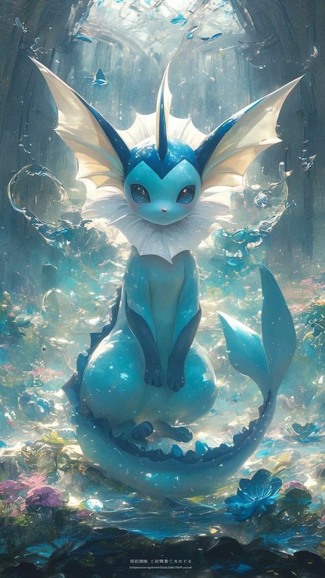 Eevee Wallpaper, Pokemon Backgrounds, Mythical Creatures Fantasy, Cool Pokemon Wallpapers, Pokemon Eeveelutions, Cute Pokemon Pictures, Pokemon Images, Pokemon Eevee, Cute Fantasy Creatures