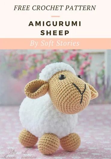 Amigurumi Archives : Page 16 of 21 : Free Crochet Patterns How To Crochet A Sheep Free Pattern, Lamb Crochet Pattern Free, Crochet Sheep Free Pattern, Crochet Lamb Pattern, Crochet Sheep, Crochet Toys Free, Easter Crochet Patterns, Crochet Animals Free Patterns, Crochet Amigurumi Free Patterns