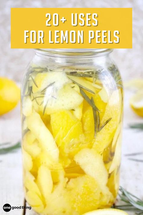 If you're like me, these brilliant tips will have you wondering why you didn't start saving your lemon peels sooner! Dehydrated Lemon Peel, Lemon Peel Recipes, Lemon Peels, Lemon Vinegar, Dried Lemon Peel, Lemon Juice Benefits, Lemon Sugar Scrub, Candied Lemon Peel, Lemon Skin