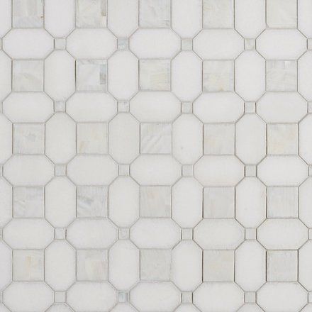 Thassos and Mother of Pearl II Basket Weave Marble Mosaic Waterjet Marble, Diamond Mosaic, Tile Installation, Marble Mosaic, Marble Colors, Mosaic Designs, Gold Marble, Shower Floor, Basket Weave