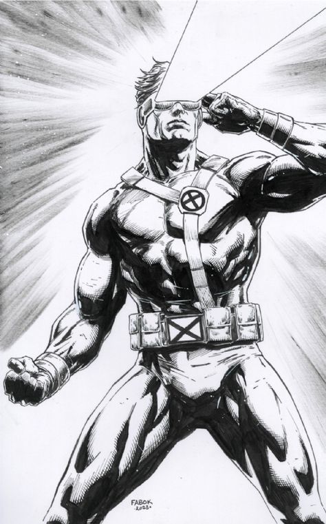 Cyclops Reference, Jason Fabok, Comic Art Sketch, Comic Book Drawing, Black And White Comics, Skull Art Drawing, Doctor Strange Marvel, Univers Marvel, Comic Book Art Style