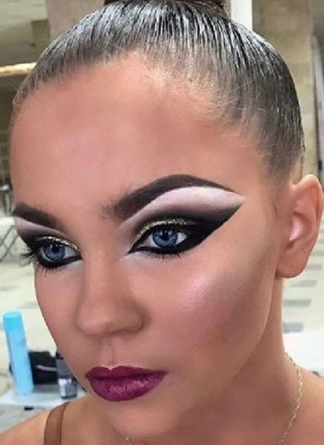 Up Hairstyles For Sports, Ballroom Competition Makeup, Dancesport Makeup, Hairstyles For Sports, Dance Competition Makeup, Latin Makeup, Dancesport Hair, Ballet Makeup, Ballroom Dance Hair