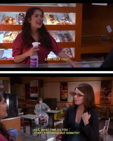 I Need to Know Because of Reasons @Rica Rika remember Mrs Field's Cookies? The good ole days 30 Rock Quotes, Lemon Quotes, Liz Lemon, 30 Rock, Movie Screencaps, Tina Fey, How To Eat Better, How I Met Your Mother, Tv Quotes